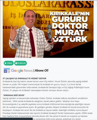Kırıkkale'nin Gururu Murat ÖZTÜRK